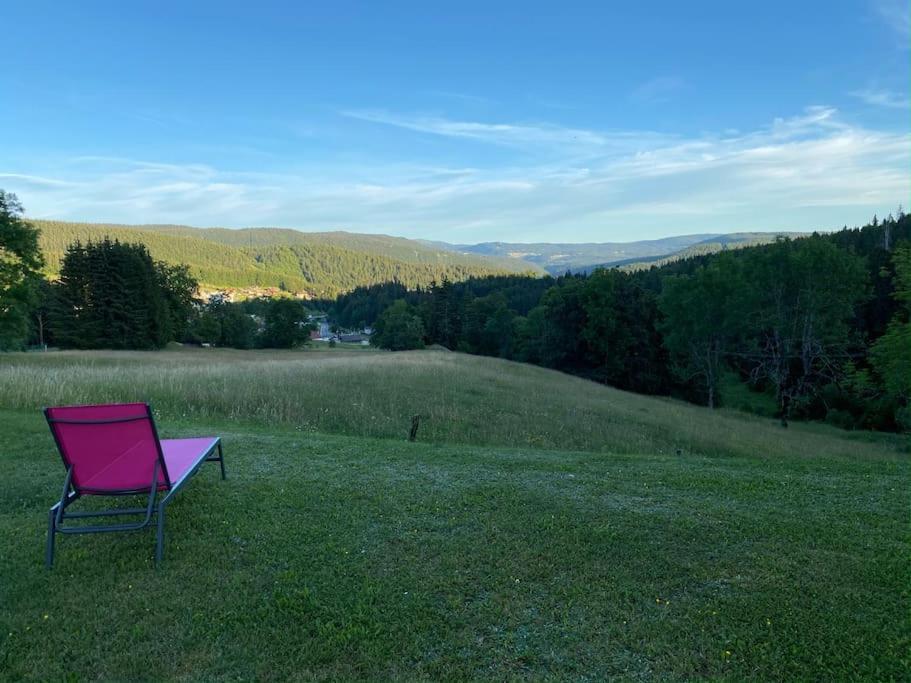 Appartement Lumineux Avec Vue Sur Les Montagnes Морбье Экстерьер фото